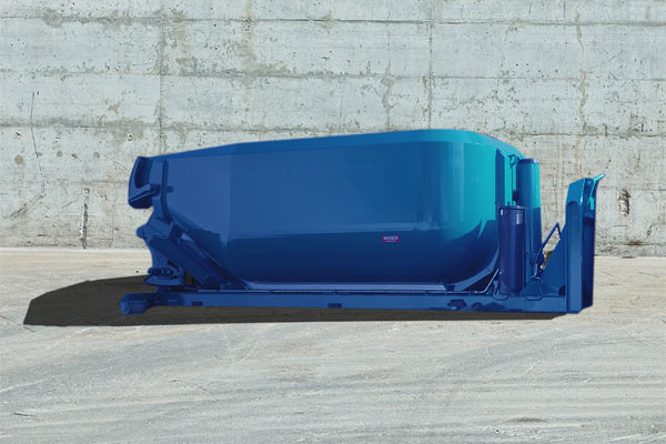 12 m<sup>3</sup> Hakengerät - Betonmulde (Silo)